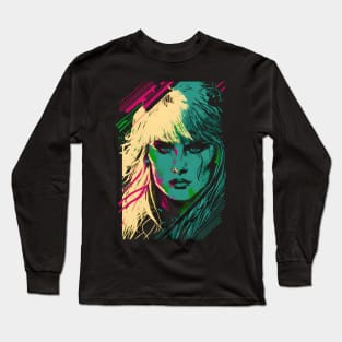 Daryl Hannah - Cyberpunk Aesthetic Long Sleeve T-Shirt